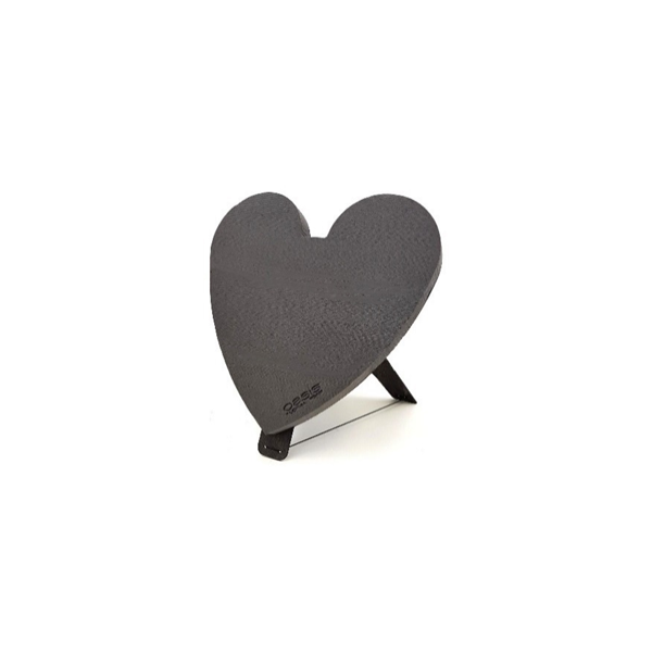OASIS® BLACK BIOLINE® Srce s stojalom 60cm