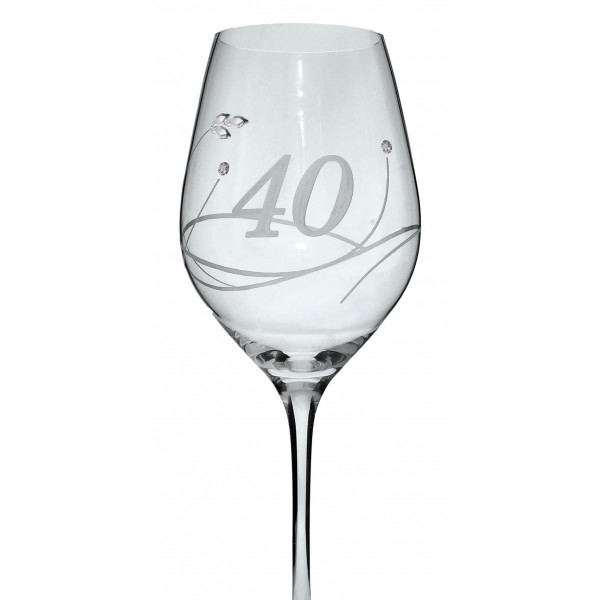 40 let Wine glasses 360ml   - Pakiranje: 1 kos/pak