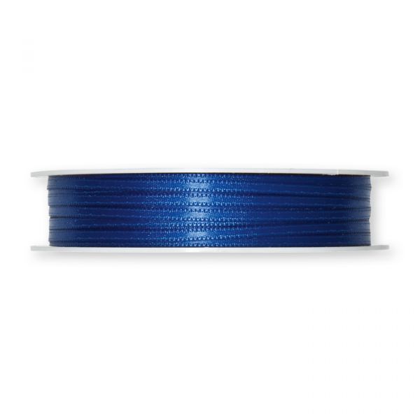 Saten trak - š:3mm x d:50m - Živo moder