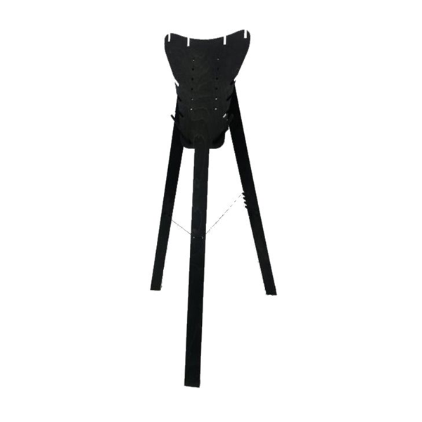 OASIS® STOJALO ZA VENCE  UNIVERZALNO-ČRNO 133 x 77cm