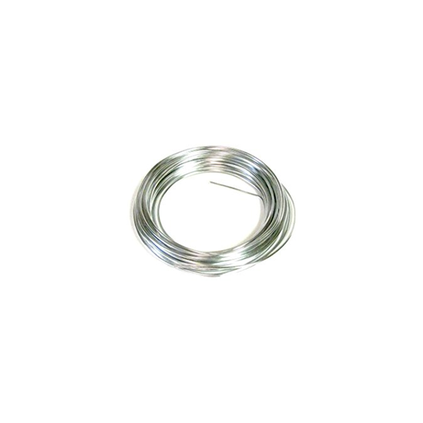 OASIS® Aluminijasta žica - Srebrna - 2mm x 10m