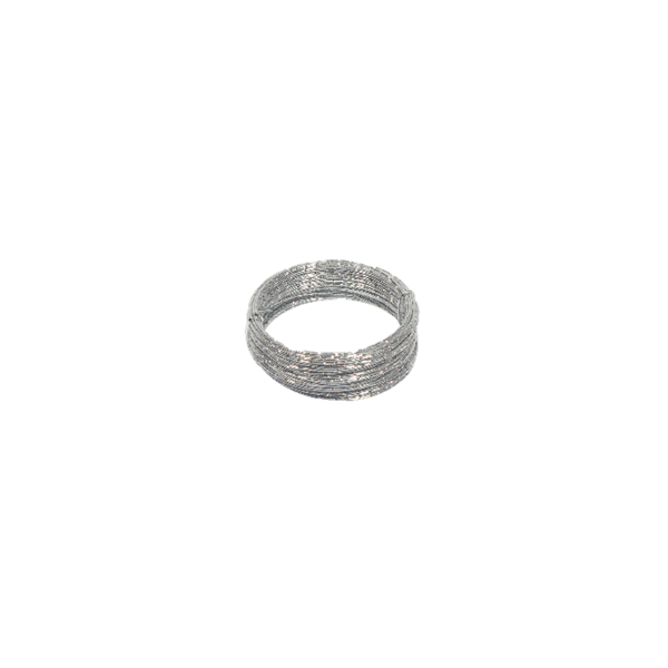 OASIS® Aluminijasta diamantna žica - Srebrna - 2mm x 30m