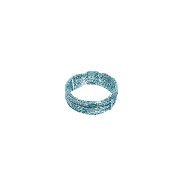 OASIS® Aluminijasta diamantna žica - Modra - 2mm x 30m