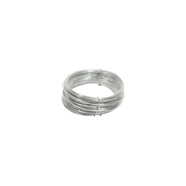 OASIS® Aluminijasta reliefna žica - Srebrna - 2mm x 30m
