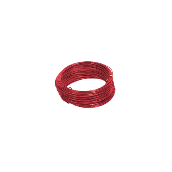 OASIS® Aluminijasta reliefna žica - Rdeča - 2mm x 30m