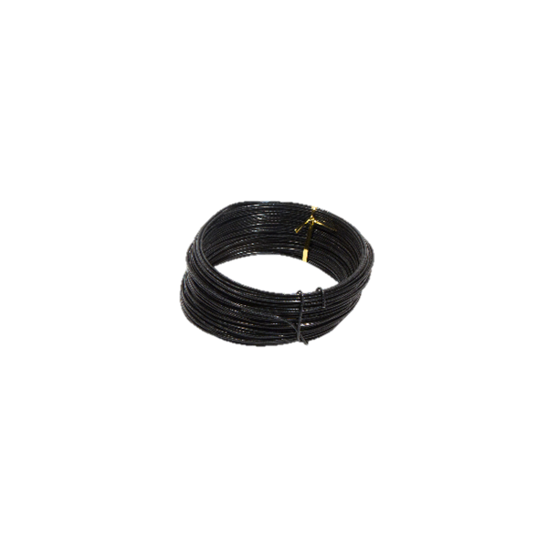 OASIS® Aluminijasta reliefna žica - Črna - 2mm x 30m