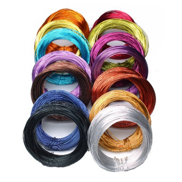 OASIS® Alu. žica roza Roza - 2mm x 60m