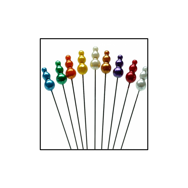 OASIS® Dekorativni hat pini - Zlata 8mm - 72 kos/pak