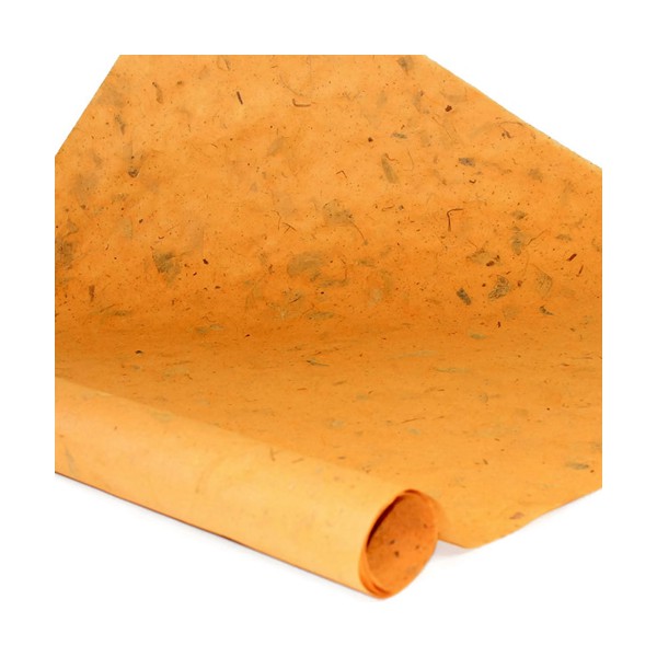 Mango papir - Rola - Oranžna - 1m x 25m