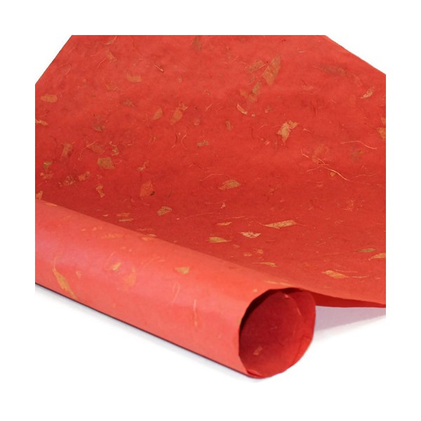 Mango papir - Rola - Rdeča - 1m x 25m