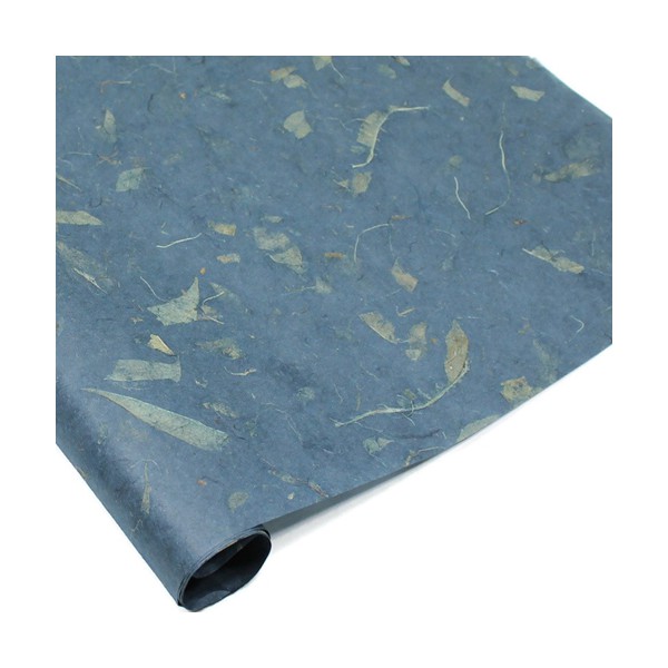 Mango papir - Rola - Temno modra - 1m x 25m