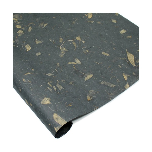 Mango papir - Rola - Črna - 1m x 25m