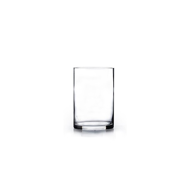 Vaza steklena valj 30x20cm
