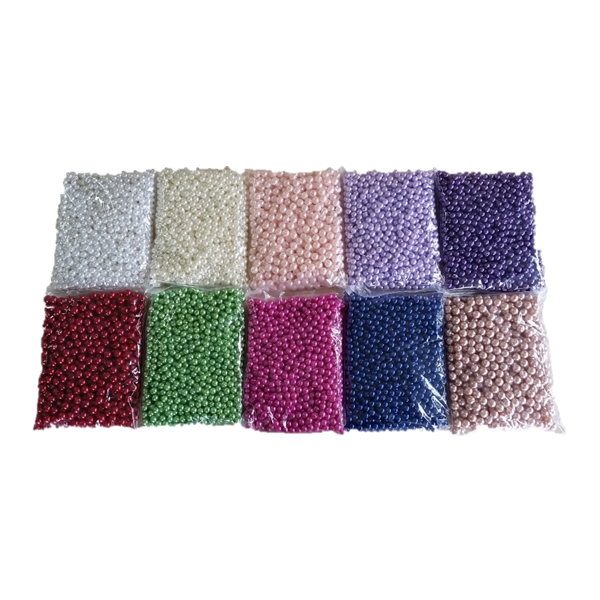 OASIS Dekorativne perle - Lavanda 10mm - 250g/pak