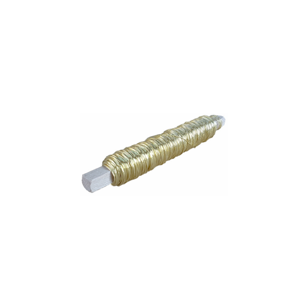 Dekorativna navita žica - Zlata 0,5mm - 100g/pak