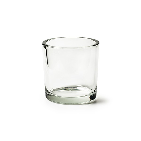 Vaza steklena 14x14cm