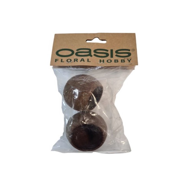 OASIS® Cup  Rjav / fi 7cm / 2 kos