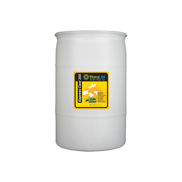 OASIS® FLORALIFE® EXPRESS  CLEAR ULTRA 200; 200 L Barrel