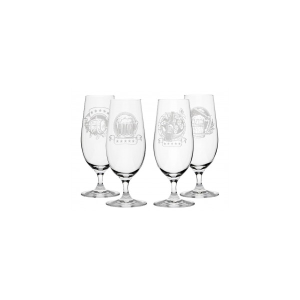 Set kozarcev za pivo - City - 4x500ml