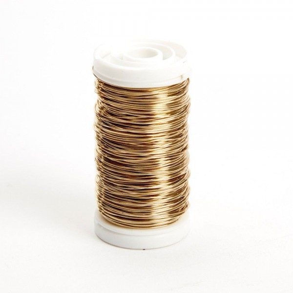 OASIS® Žička metalik zlata 0,50mm x 100g